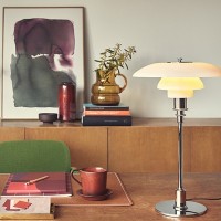 Louis Poulsen PH 3/2 Table Lamp with Diffused Light for Indoor