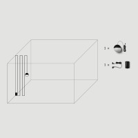 Flos String Light Sfera Lampada LED da Sospensione By