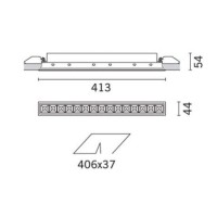 iGuzzini MK57 Laser Blade Incasso LED 31W 3000K 2760lm Bianco