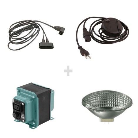 Flos Toio lamp transformation kit from halogen to led