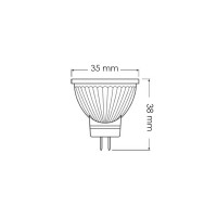 Osram Parathom DIM MR11 20 LED GU4 3.2W 12V 2700K 36° Lampadina