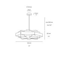 copy of Wever & Ducrè J.J.W. 03 LED Ceiling Surface Lamp for