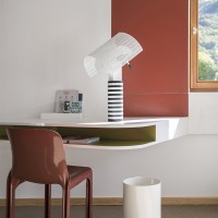 Artemide Shogun Lampada da Tavolo Orientabile in Stile Vintage