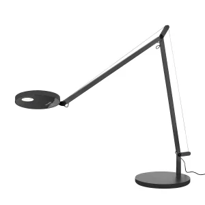 Artemide Demetra LED Table Lamp Dimmable Gray Anthracite By