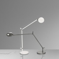 Artemide Demetra LED Table Lamp Dimmable White By Naoto Fukasawa