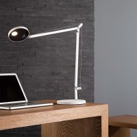 Artemide Demetra LED Table Lamp Dimmable Matt Black By Naoto
