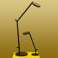 Artemide Demetra Lampada da Tavolo a LED Dimmerabile Nero Opaco