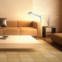 copy of Artemide Tolomeo LED Floor Adjustable Aluminum Floor