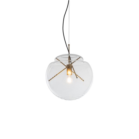 copy of Artemide Vitruvio LED Floor Lamp in Blown Glass By