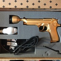 Flos Guns Bedside Gun Table Lamp Shiny Gold 18K By Philippe Starck 2005 Flos - 20