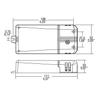 TCI Alimentatore LED 110-240V DC MINI JOLLY 20 1-10V e PUSH Dimmerabile Dimmer TCI - 2 TCI Alimentatore LED 110-240V DC MINI JOLLY 20 1-10V e PUSH Dimmerabile Dimmer TCI - 2