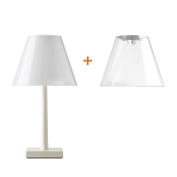 Rotaliana Dina+ LED Table Lamp Champagne with USB rechargeable battery Rotaliana - 5