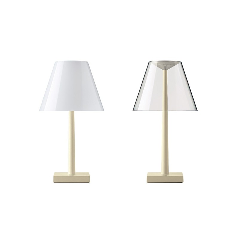 copy of Rotaliana Dina+ Rechargeable Battery LED Table Lamp Champagne color Rotaliana - 1