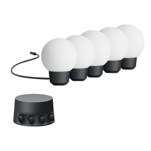 BEGA Plug&Play Globi x5 con Picchetto Lampade LED Sferiche da Giardino BEGA - 1