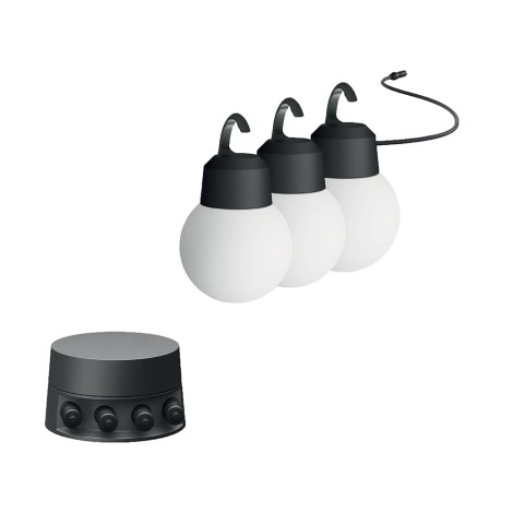 BEGA Plug&Play Globi x3 con Gancio Lampade LED Sferiche da Sospensione BEGA - 1