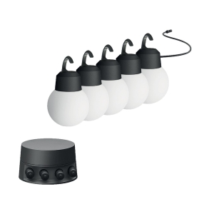 BEGA Plug&Play Globi x5 con Gancio Lampade LED Sferiche da Sospensione BEGA - 1