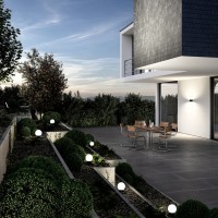 BEGA Plug&Play Globes x3 with Stake Spherical LED Garden Lamps IP65 BEGA - 7