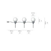 BEGA Plug&Play Globes x3 with Stake Spherical LED Garden Lamps IP65 BEGA - 3