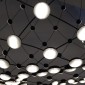 Luceplan Mesh D80 Wireless LED Suspension Lamp Managed by App