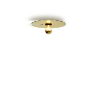 Wever & Ducrè Mirro 1.0 Reflective Ceiling/Wall Lamp with Disc shape
