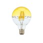 LED Lamp Globe D.95 GOLD Half Sphere E27 7W 2700K 806lm Dimmer