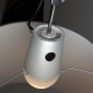 Artemide Tolomeo Mega LED Floor 3000K Parchment D360mm Lamp