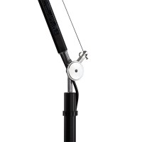 Artemide Tolomeo Mega LED Floor 3000K Lampada colore Nero D360mm