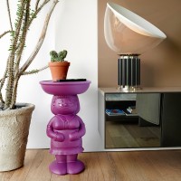 Slide Design AMANDA Decorative Servant Table in EcoAllene By Favaretto&Co
