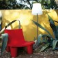 Slide Design Fiaccola Ali Baba Floor Lamp with Spike for Outdoor