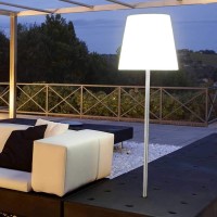 Slide Design Fiaccola Ali Baba RGB Floor Lamp with Spike for Outdoor