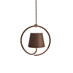 Ai Lati POLDINA Rust Pendant Hanging Lamp LED Rechargeable IP54
