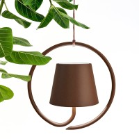 Ai Lati POLDINA Rust Pendant Hanging Lamp LED Rechargeable IP54