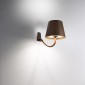 Ai Lati POLDINA Rust Applique Wall Lamp LED Rechargeable IP54