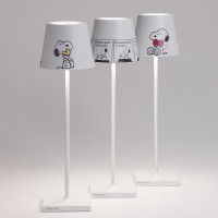 Zafferano POLDINA PRO x PEANUTS Limited Edition 20° Anniversario Lampada LED a Batteria Ricaricabile