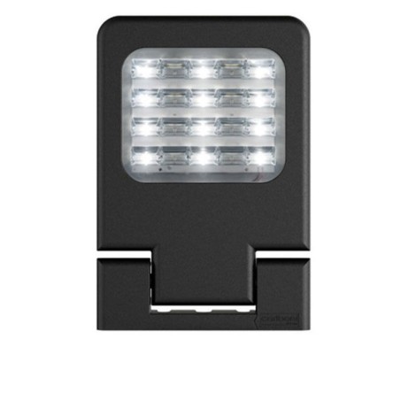 Cariboni LEVANTE small black LED 21W 2680 lm 4000K Outdoor floodlight lamp