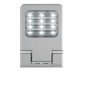 Cariboni LEVANTE small gray LED 42W 5360 lm 4000K Outdoor floodlight lamp