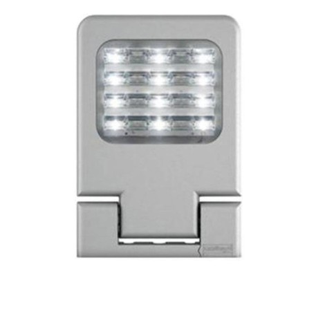 Cariboni LEVANTE small grigio LED 21W 2680lm 4000K faro proiettore da esterno