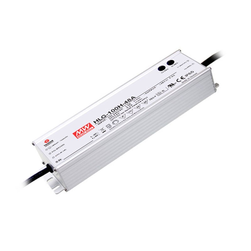 Meanwell HLG-100H-48A 100W 48V 2A IP67 LED Power Supply Driver