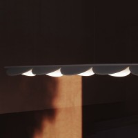 Flos Almendra Linear S6 Suspension Lamp By P Urquiola