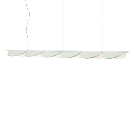Flos Almendra Linear S6 Suspension Lamp By P Urquiola