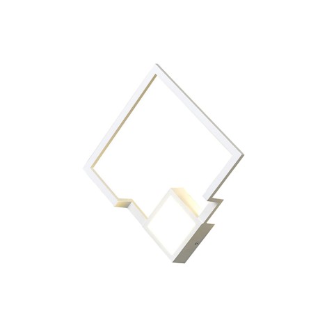 Mantra Boutique L Lampada LED Quadrata da Parete per Interno