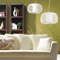 ACB Mirta LED Suspension Lamp with Rounded Shape for Indoor