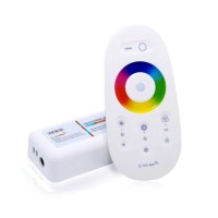 LED RGB Touch Screen Remote Controller Wireless 2.4 12-24V 18A for Strip LED