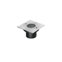 Luce & Light Bright 2.9 Square Adjustable and Carriageable LED Recessed Spotlight for Outdoor IPS