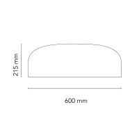 Flos Smithfield Ceiling Pro Lampada da Soffitto By Morrison