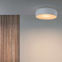 Flos Smithfield Ceiling Pro Lamp in Aluminum By Morrison