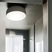 Flos Smithfield Ceiling Pro Lamp in Aluminum By Morrison