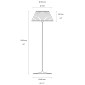 Flos Romeo Soft F Floor Dimmable Lamp by Philippe Starck