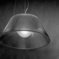 Flos Romeo Moon S2 Glass Suspension Lamp By Philippe Starck