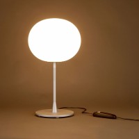 Flos Glo-Ball T1 Lampada da Tavolo Argento By Jasper Morrison